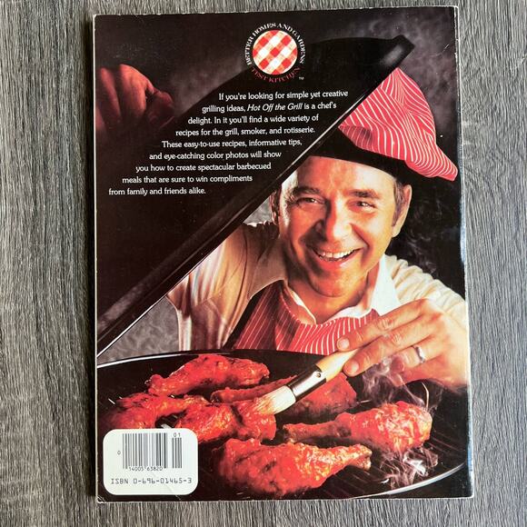 Vintage Better Homes & Gardens Hot Off the Grill Cookbook Pre-Loved - Picture 2 of 4